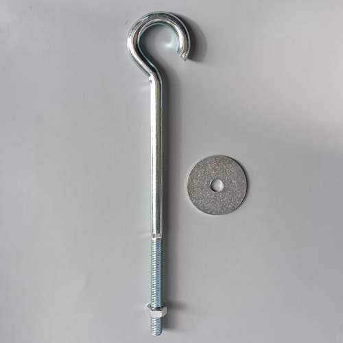 房顶大灯吊钩长铁钩镀锌螺杆预埋件风扇吊扇挂钩弯勾螺栓问号9字