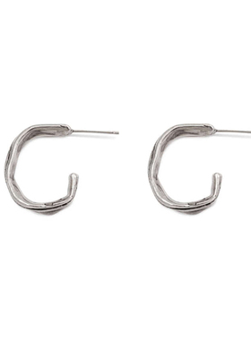 LFLM 新款不规则小众设计C圈耳环气质个性潮流时尚女潮流百搭耳钉