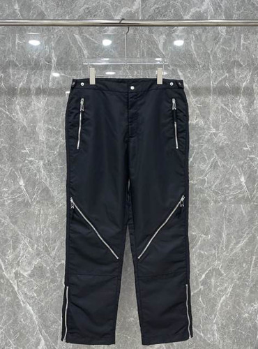 tinikeng经典vibe风户外风工装裤多拉链直筒尼龙科技面料男女黑色