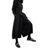 暗黑小众设计感百褶花苞裤女春秋新款日系潮牌宽松九分阔腿灯笼裤，商品下架区，钱塘801（原钱塘901）