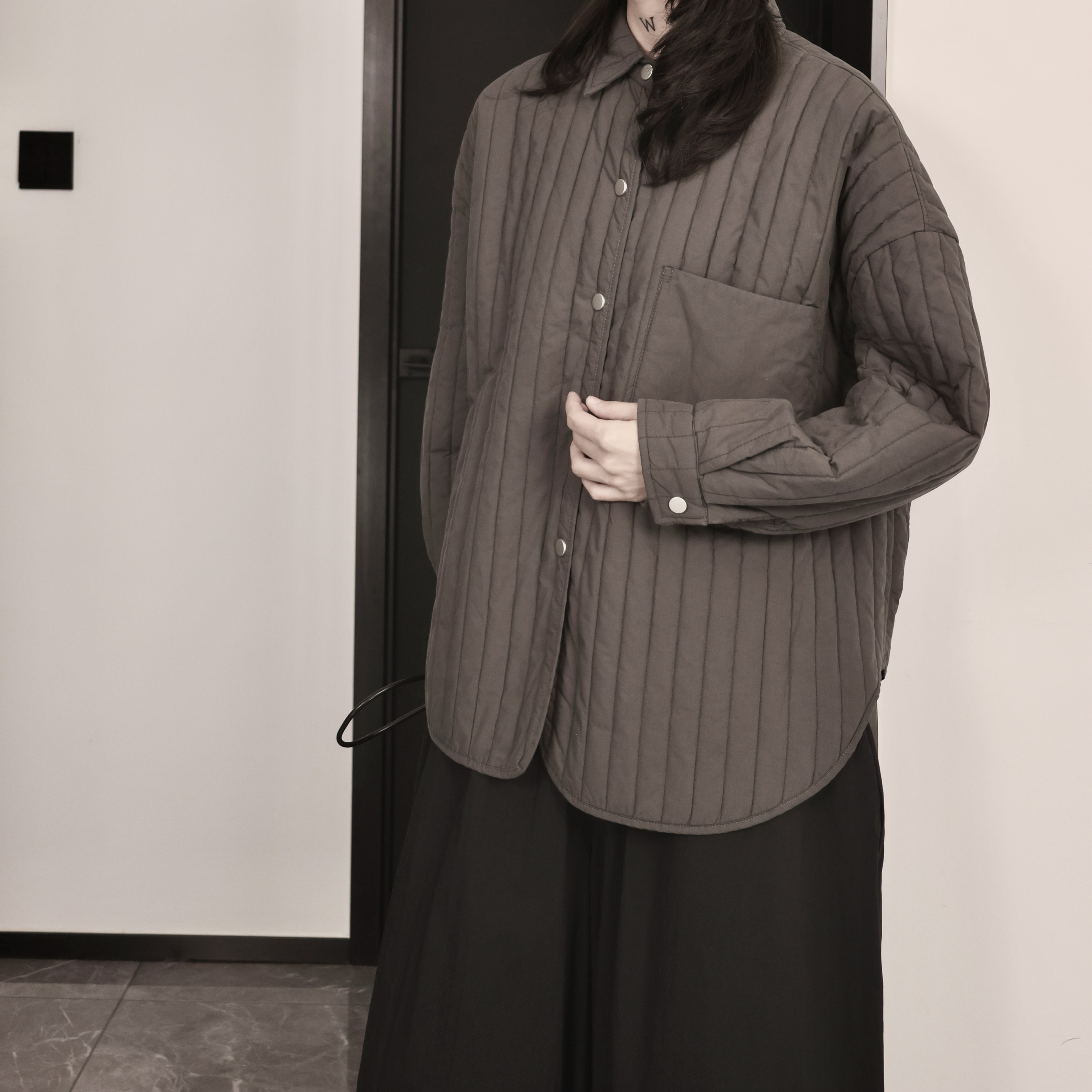 94455P129棉服衬衫女冬季加厚,女装棉衣/棉服,钱塘801（原钱塘901）