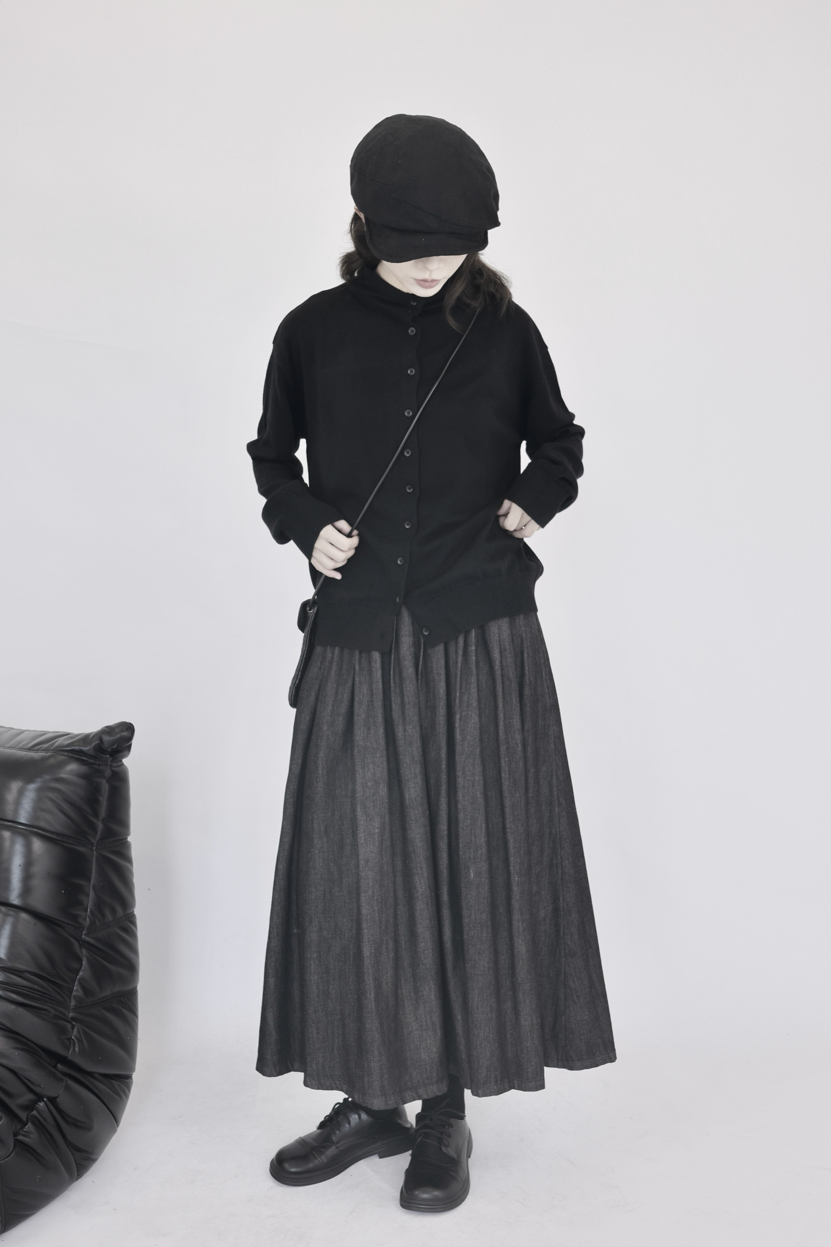 25017P75半身裙女秋季新款,女装半身裙,钱塘801（原钱塘901）