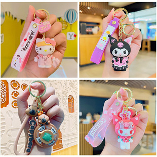 公仔挂件卡通猫和老鼠钥匙扣女可爱钥匙链情侣车钥匙挂饰书包礼物