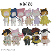 咪咪子 换装 衣橱 BJD特体娃衣 MIMIKO 娃娃 娃衣