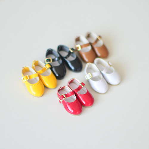 胶皮娃娃玛丽珍小皮鞋