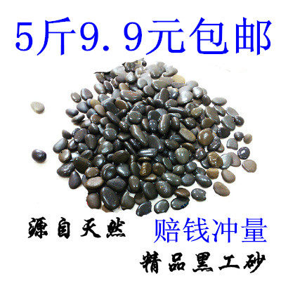 铁胆沙黑工砂龟鱼缸造景植物水族装饰底沙乌龟石头石子鳌虾沙包邮