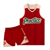 篮球服套装 背心速干透气印号 男空板定制学生儿童比赛球衣定制无袖