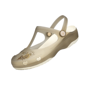 JDOV洞洞鞋女款防滑外穿新款软底厚底拖鞋果冻包头沙滩鞋护士凉鞋