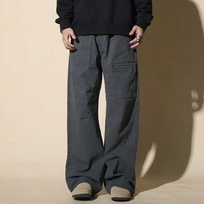 LOADMIND美式多口袋工装裤