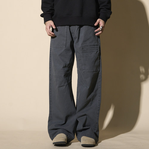 LOADMIND美式多口袋工装裤