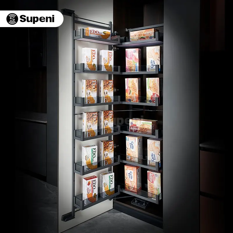 厨房大怪物拉篮零食柜高深拉篮