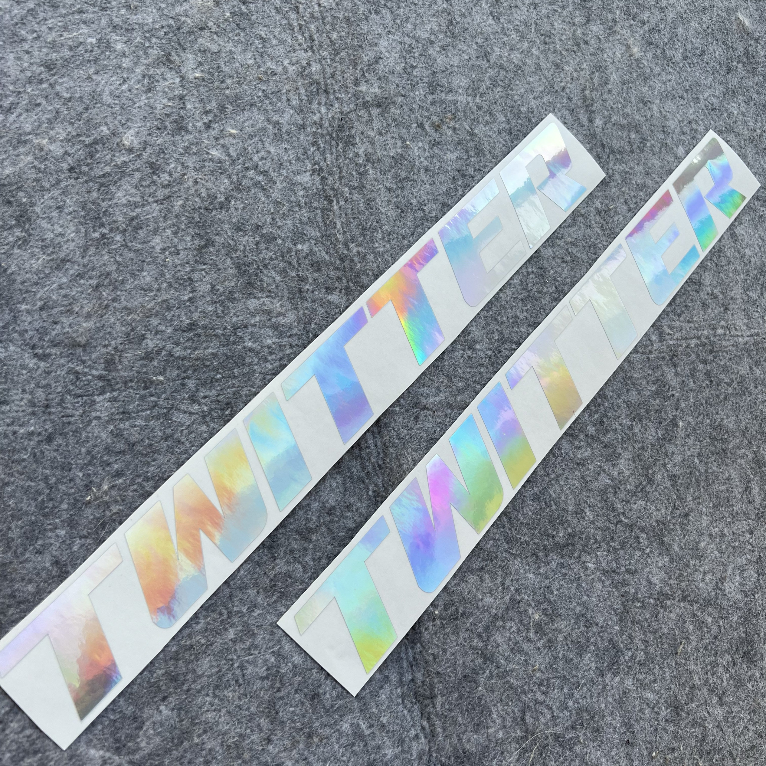 트위터 도로 자전거 산악 자전거 사이드 마크 커버 색상 변경 스티커