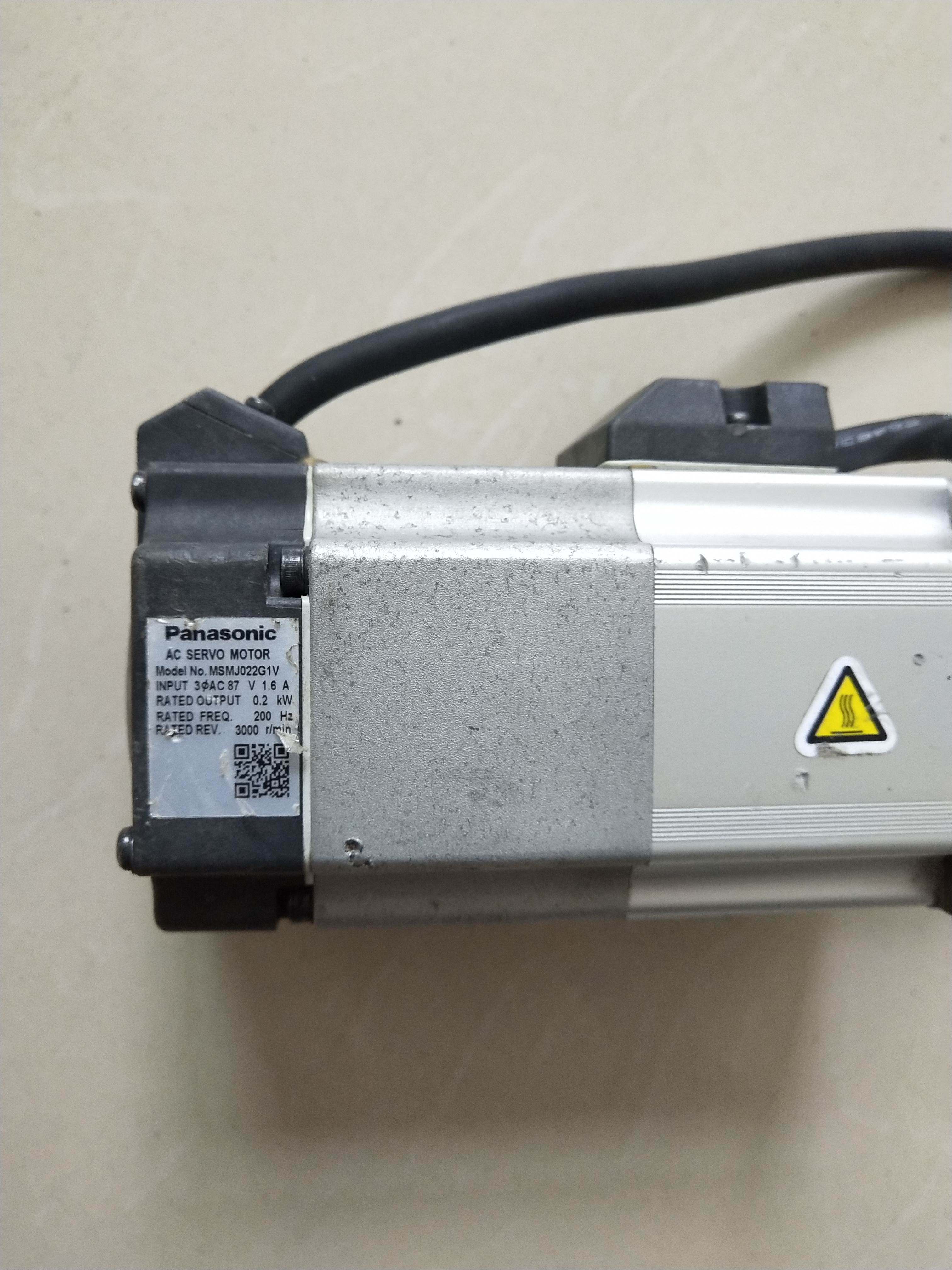 msmj022g1v松下a5 200w带刹车小惯量伺服电机8成新质保半年