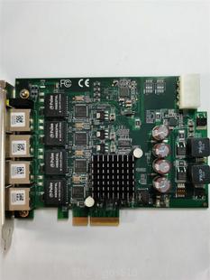 18519 现货凌华PCIE 现 GIE64 0A40工业相机图像采集卡成色新