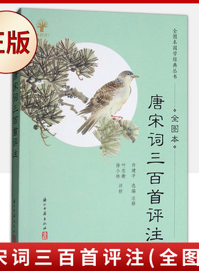 现货正版 唐宋词三百首评注(全图本)9787554011911