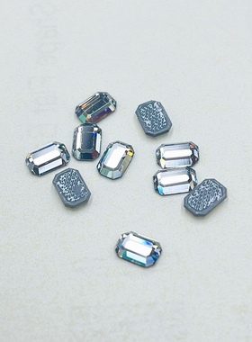 正品2610平底6*4美甲华子小八角烫底