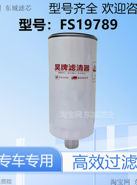 FS19789适用东风天锦140 160 180风神1119ZD2A-030柴油滤芯