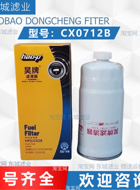 CX0712B柴油滤清器CX0711B柴油滤芯1117060-29D柴滤A3000-1105030
