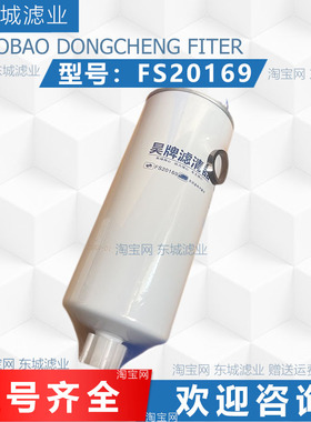 FS20169柴油滤芯适配东风多利卡柴油格滤清器专用配件