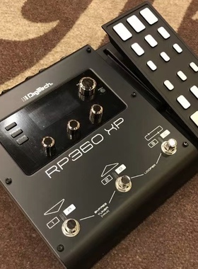 美国Digitech RP360XP 电吉他综合效果器 伴奏鼓机入门效果器推荐