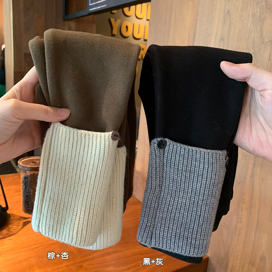 女童一体绒超厚打底裤加绒加厚