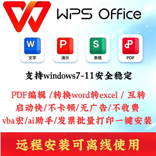 wps专业版永久激活会员免费序列号电脑版带vab宏PDF格式转换word