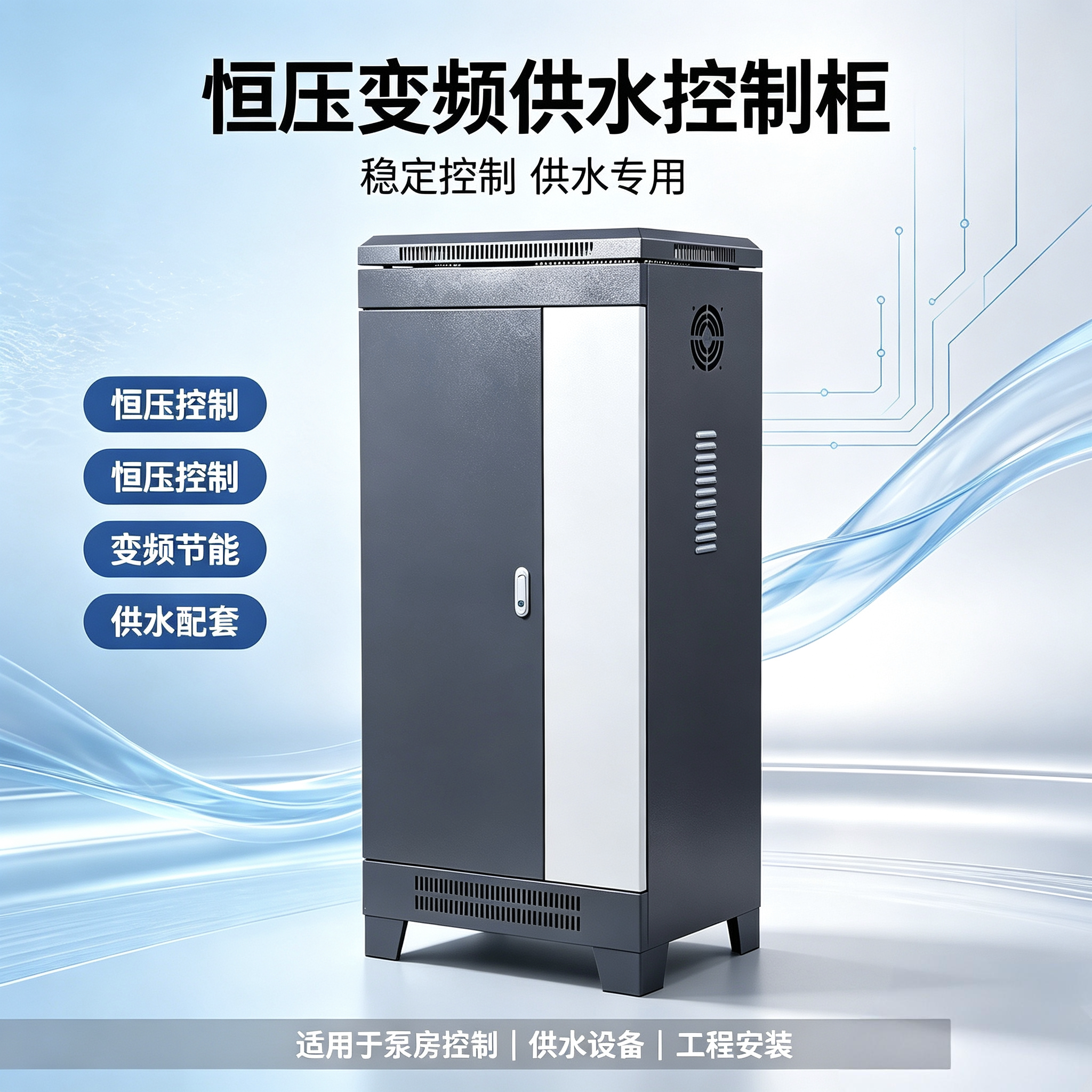 软启动变频控制柜供水柜室内plc自动化操作台XL动力柜工控配电箱