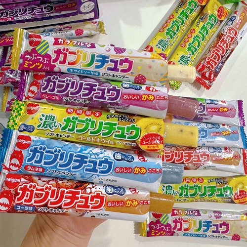 日本明治限定版果汁软糖