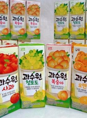 韩国代购南阳果树园饮料