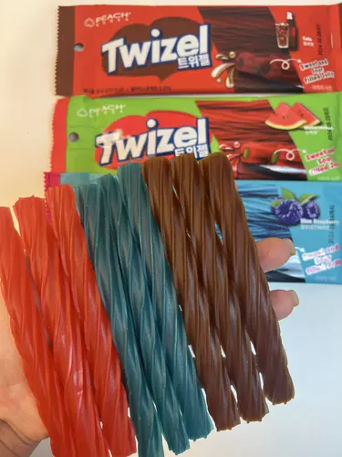 Южная Корея импортировала йем -кока -кола черничные арбузы сэндвичи, спиральная спиральная, длинная, сахарная сахар