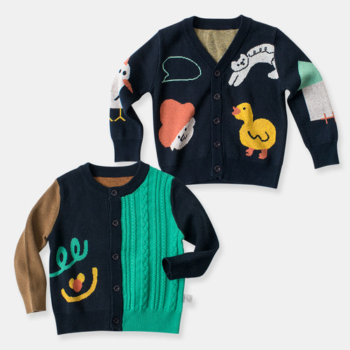 betop韩版秋季纯棉卡通休闲新品