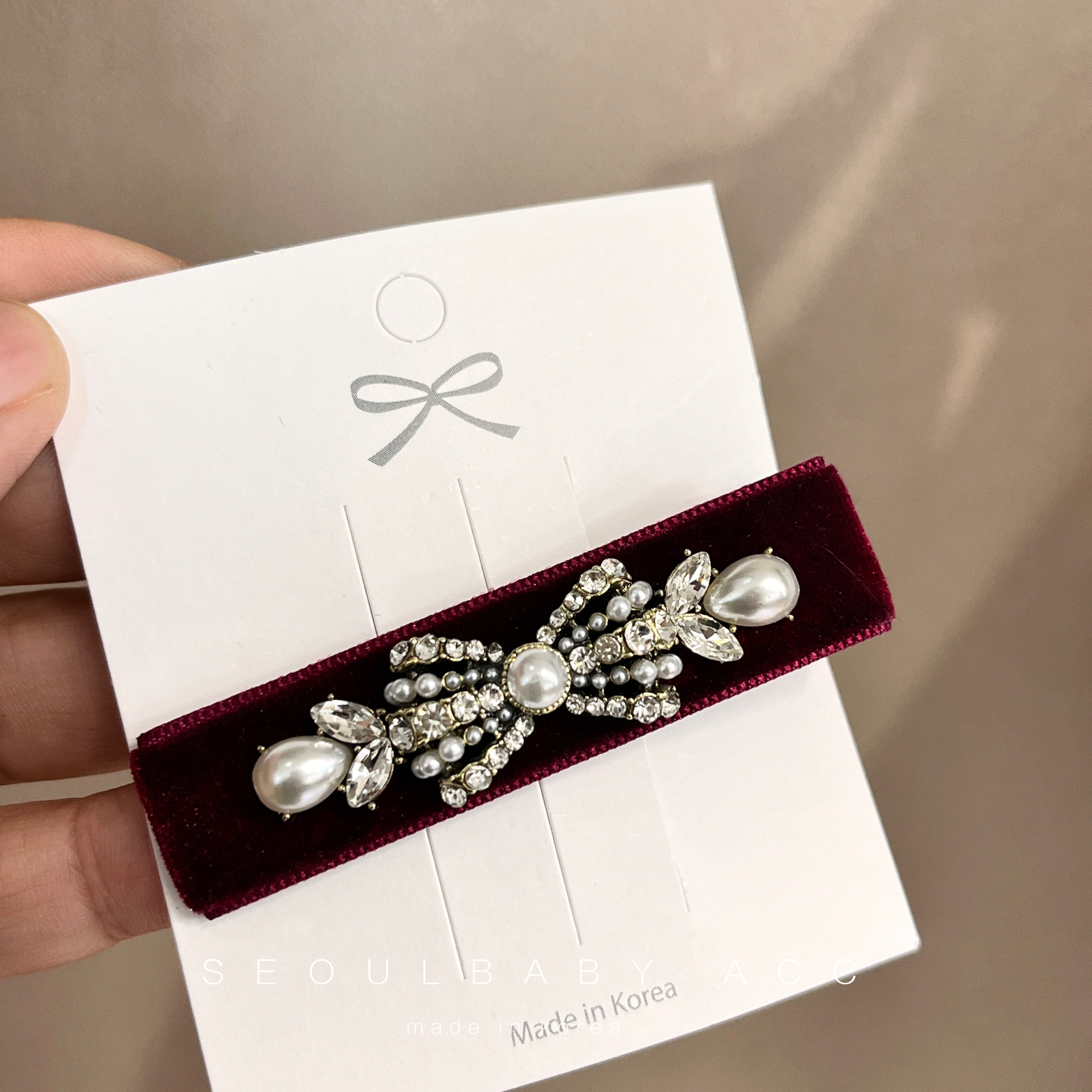 商场柜台同款 韩国进口东大门高级感珍珠水钻鸭嘴夹边夹刘海夹,饰品/流行首饰/时尚饰品新,发饰,淘宝优惠券,粉丝福利购,淘宝优惠卷