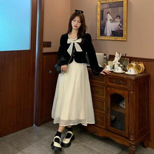 2026早春新款大码伪娘连衣裙两件套装日常裙子女装大佬用品