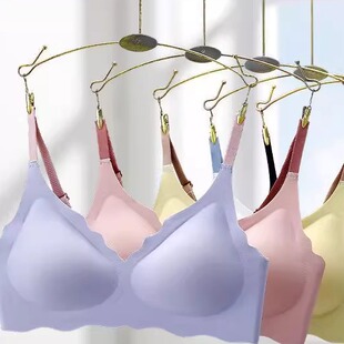 夏季薄款无痕伪娘内衣聚拢平胸显大防下垂男娘小胸专用无钢圈文胸