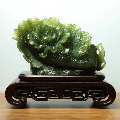 四大名玉天然保真原石手工精雕