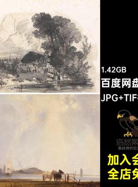 86张·理查德·波宁颐绘画图集Parkes顿Richard大图作品Bonington