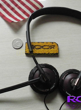 坏的：缤特力 Plantronics Blackwire C420  呼叫中心耳机USB接口