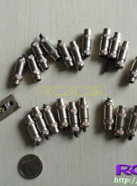 原品 美国 USA SwitchCraft  镀铑 焊接式 音响 RCA 接头 插头