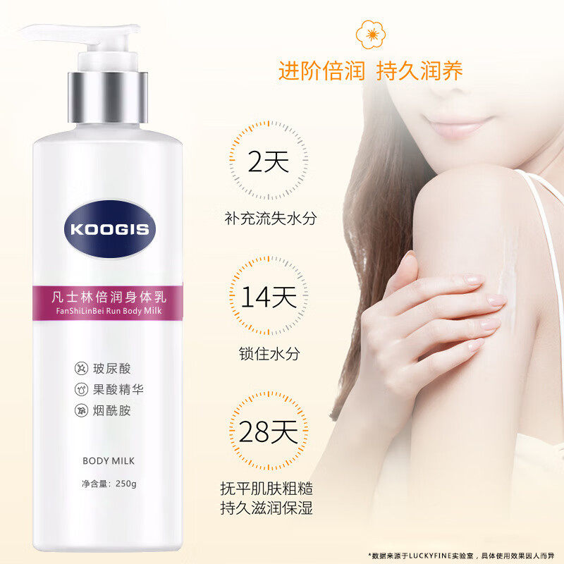 凡士林果酸焕彩身体乳 润肤露霜乳液防干裂保湿淡化鸡皮肤烟酰胺