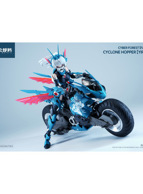 核能矩阵 赛博森林 飓风飞蝗-叶风婵 蝗虫机娘 拼装模型