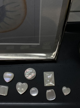 洞洞鞋通用白色流光气质仙女高级感Crocs鞋花鞋扣鞋面装饰diy配饰