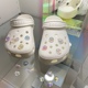 饰洞洞鞋 通用配饰可拆卸小红书 Crocs彩色泡泡diy鞋 面装 花鞋 扣鞋