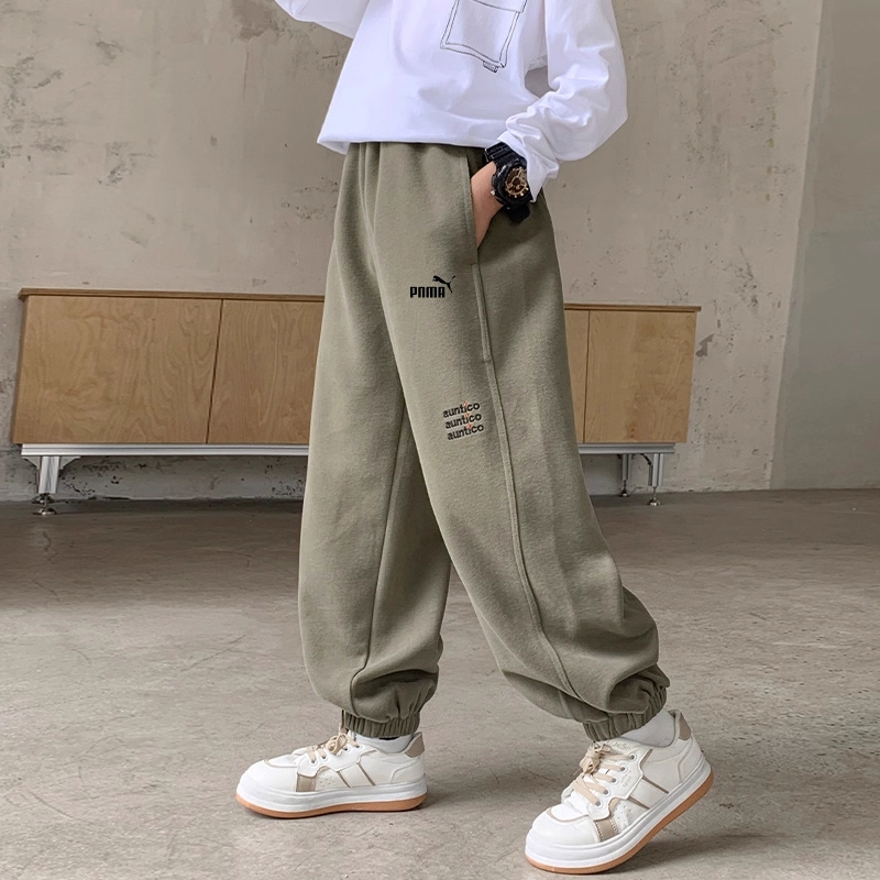 男童春秋装裤子2025新款