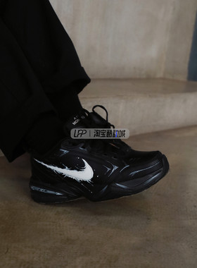 LPP定制球鞋 Nike Air Monarch 4毒液之力星溯蔚来反转毒液老爹鞋