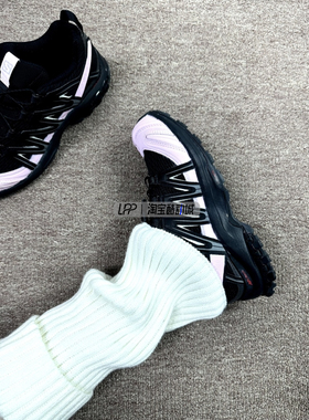 LPP定制球鞋 Salomon XA Por 3D ADV 失落樱花极速银黑户外功能鞋