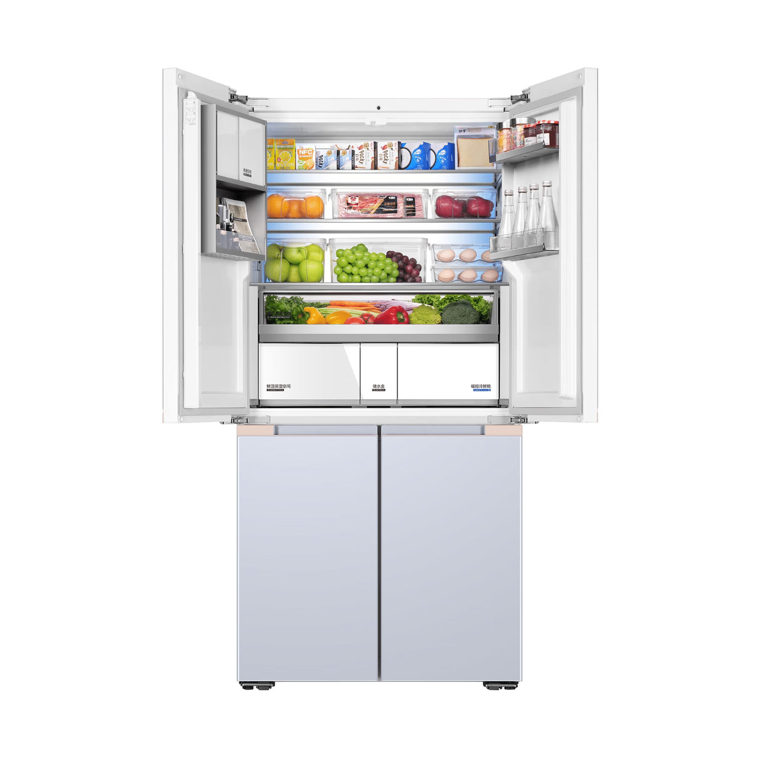 Haier/海尔 BCD-618WLHTD2IS4U1 博观 618升风冷无霜节能变频冰箱