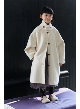 【85%绵羊毛15%天丝】2025秋冬羊毛呢子大衣长款M6601+M6602