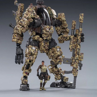 暗源钢骨机甲兵人变形玩具金刚机器人模型手办关节可动礼品摆件男