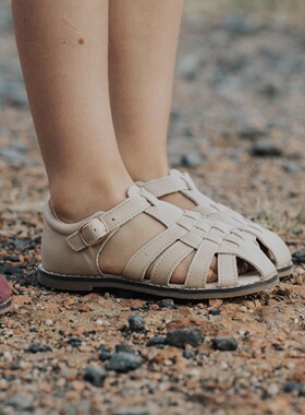 澳洲Anchor and fox 22春夏新款托斯卡纳复古编织凉鞋 国现