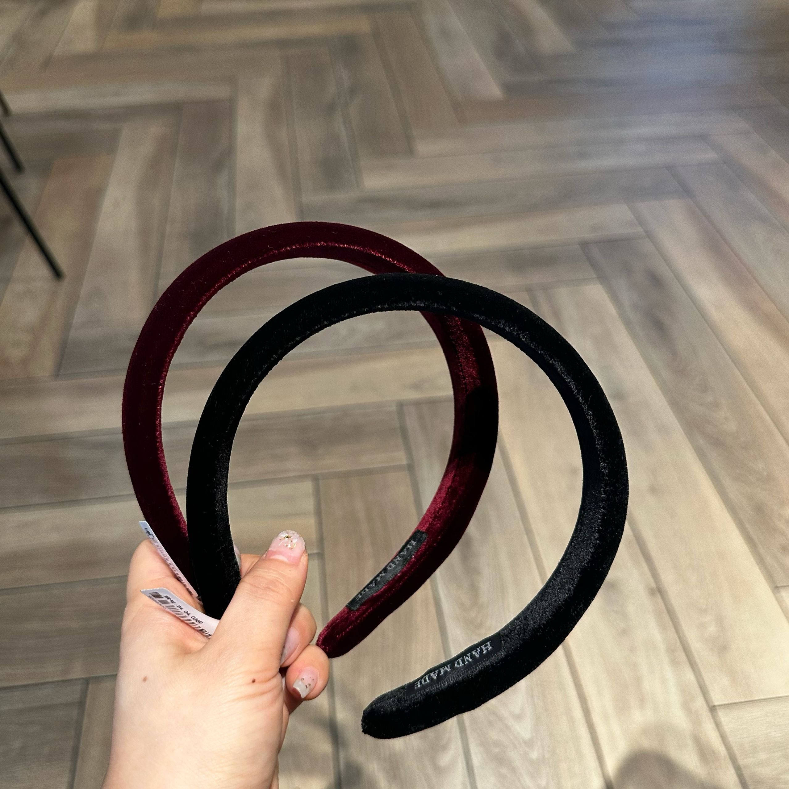 法式温柔时尚丝绒发箍高级感紫色头箍网红洗脸发捆压发头饰0369